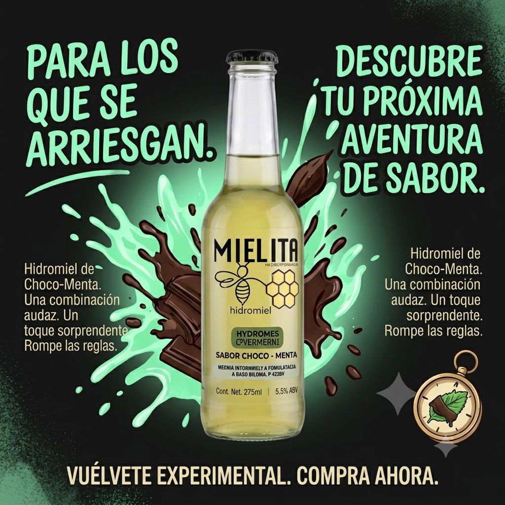 Mielita Experimiental Choco Menta 5.5% abv (Six)